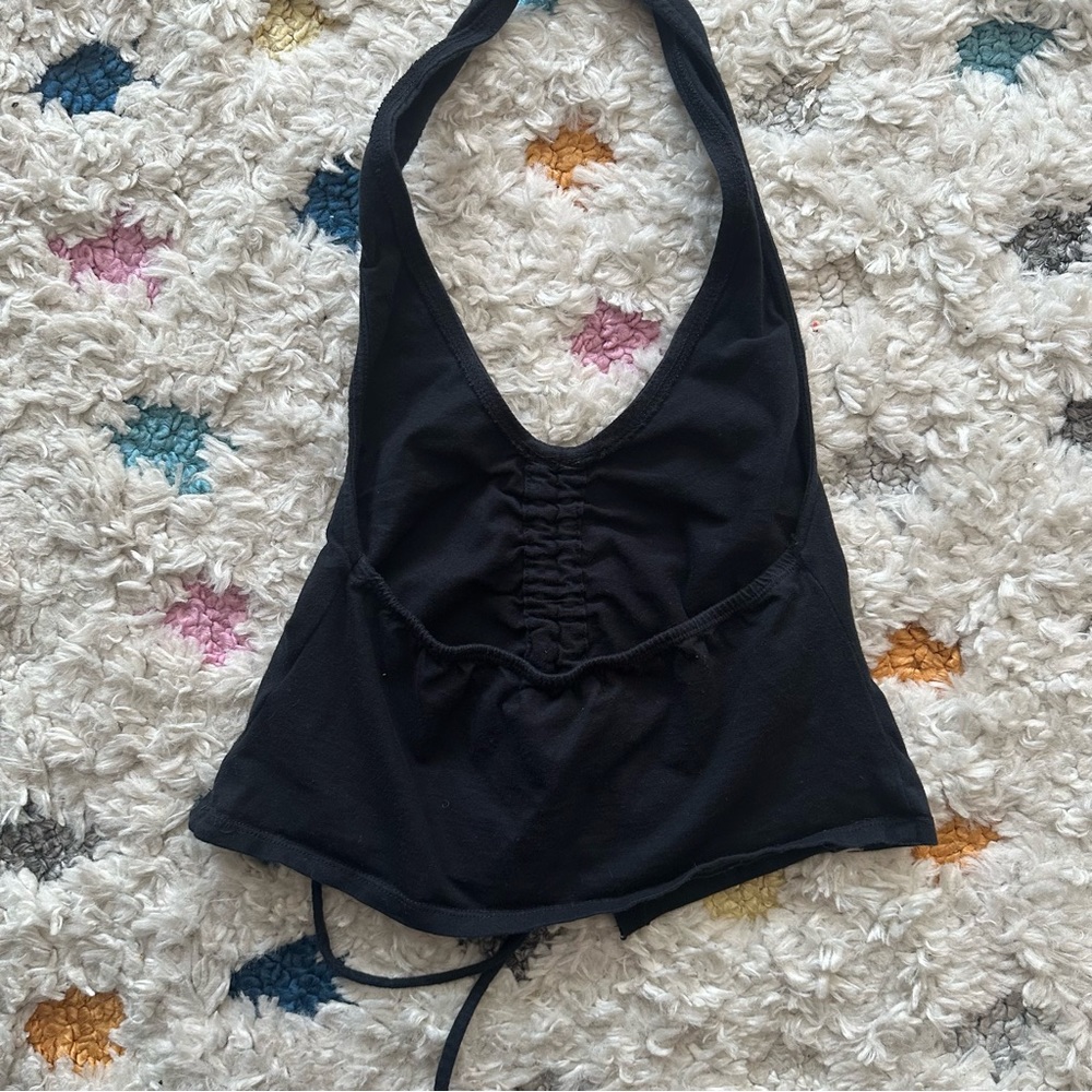 Motel Rocks Black Halter Top - Picture 7 of 7